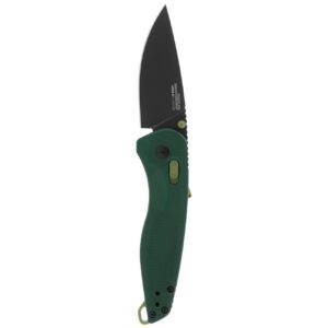 sog aegis at 3.13" folding pocket knife (forest & moss)