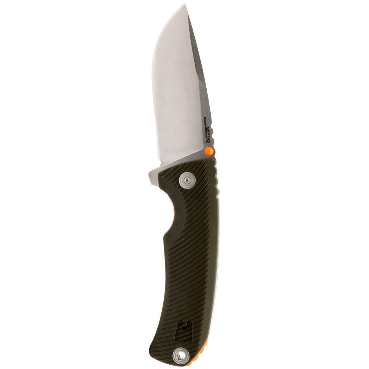 sog tellus flk 3.65" folding pocket knife (olive drab)