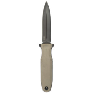sog pentagon fx 4.7" fixed blade knife (fde)