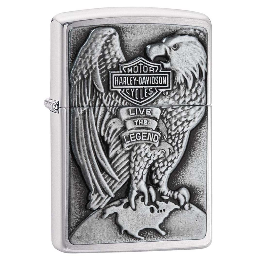 zippo – zippo windproof lighter harley davidson eagle wings live the legend zippo – zippo windproof lighter harley davidson eagle wings live the legend