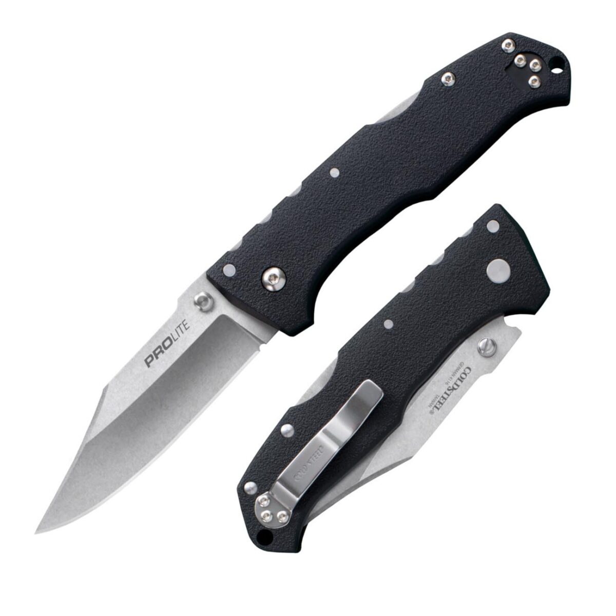 coldsteel – pro lite folding knife 3.5" clip point blade