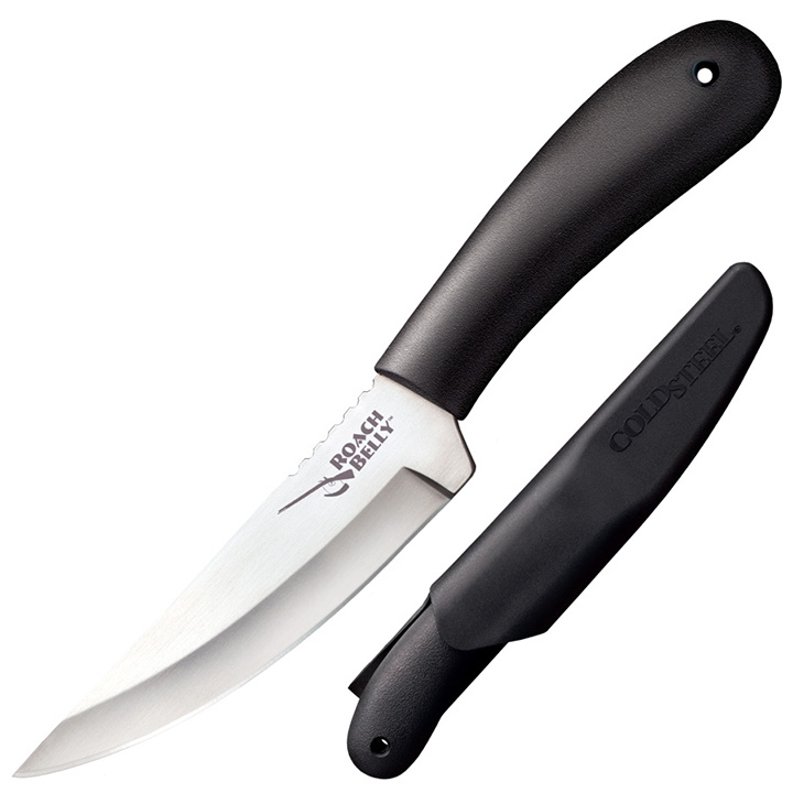 coldsteel – cold steel 4.5" roach belly fixed blade knife