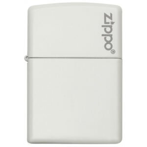 zippo windproof lighter classic white matte with logo zippo windproof lighter classic white matte with logo