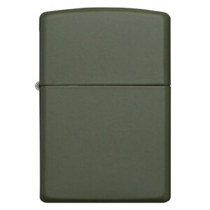 zippo – zippo windproof lighter green matte