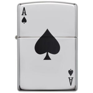 zippo windproof lighter simple spade design high polish chrome zippo windproof lighter simple spade design high polish chrome