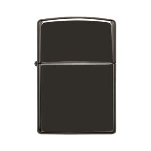 zippo windproof lighter ebony finish classic case