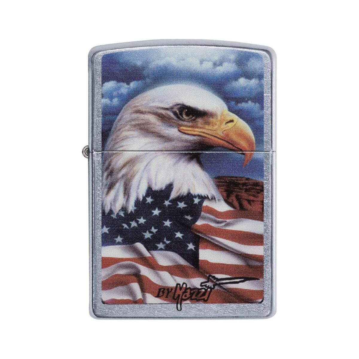 zippo windproof lighter mazzi freedom watch street chrome