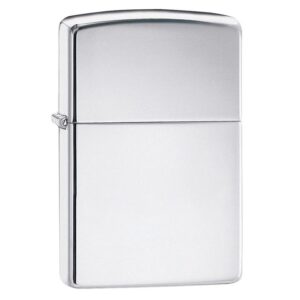 zippo windproof lighter high polish chrome