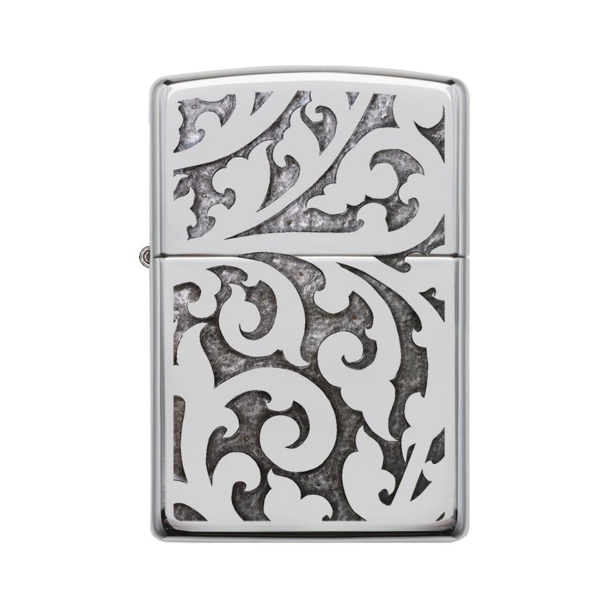 zippo – zippo windproof lighter filigree high polish chrome