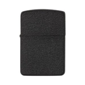 zippo windproof lighter 1941 replica black crackle finish