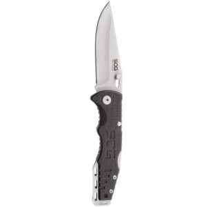 sog – sog salute mini bead blast g10 handle 3.1" folding knife