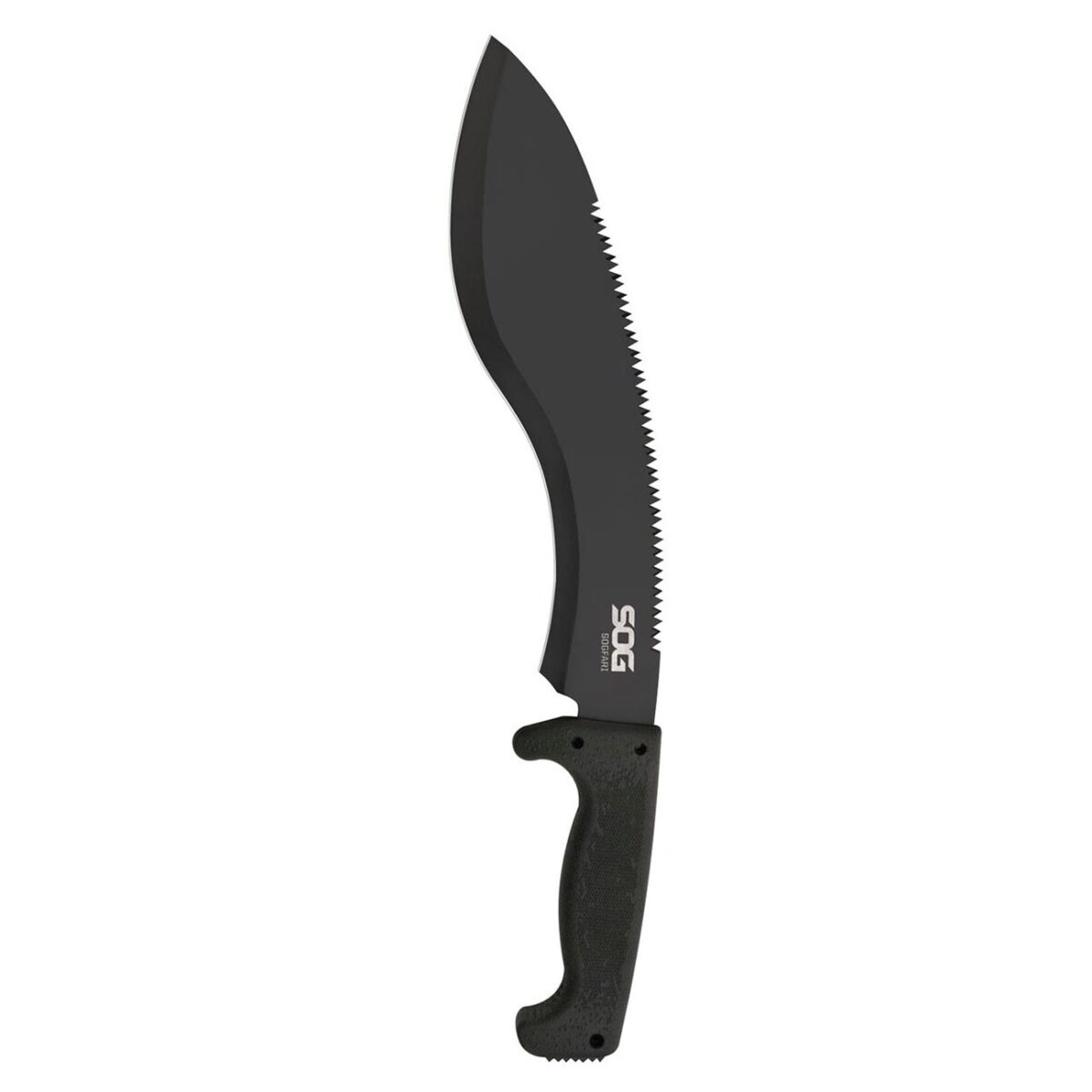 sog sogfari kukri machete (12" black)