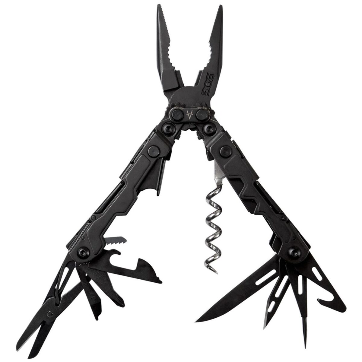 sog – sog powerlitre 19 in 1 mini multi tool (black)