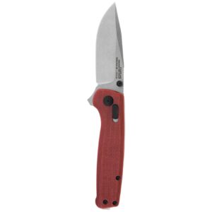 sog terminus xr g10 2.95" folding pocket knife (crimson) presentation box