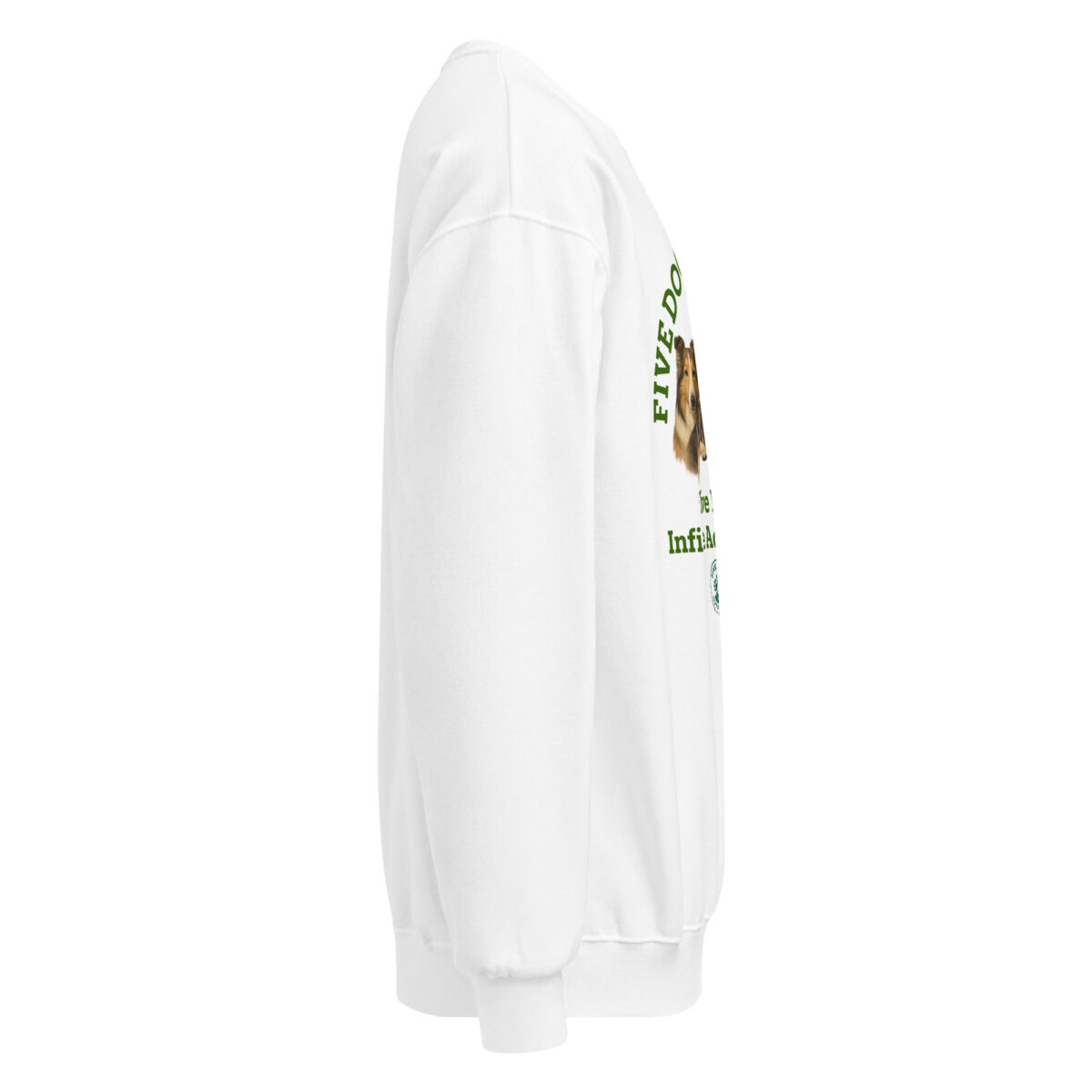 five dogs crew neck sweatshirt