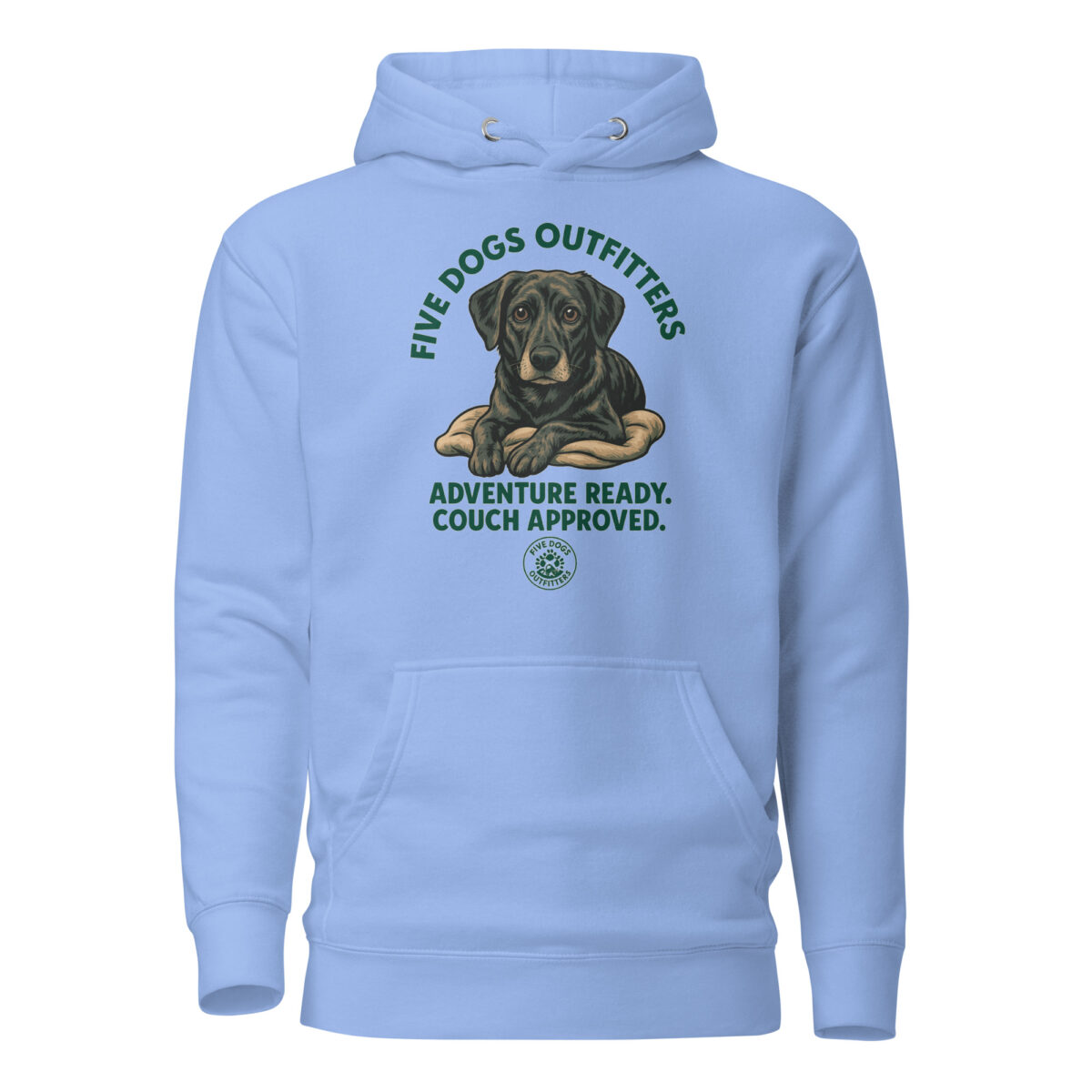 adventure ready couch approved unisex hoodie