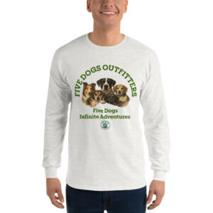 five dogs long sleeve shirt
