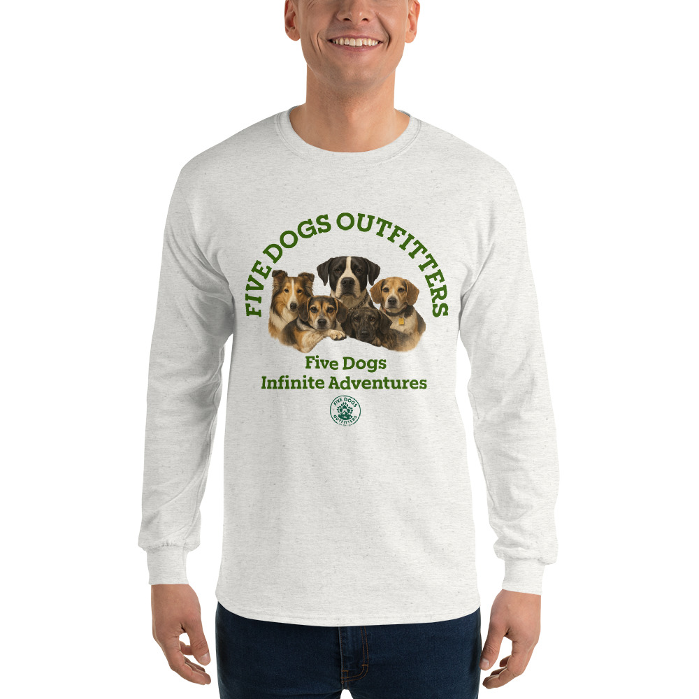 five dogs long sleeve shirt