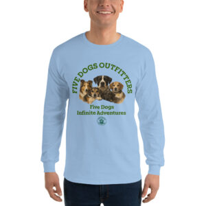 five dogs long sleeve shirt