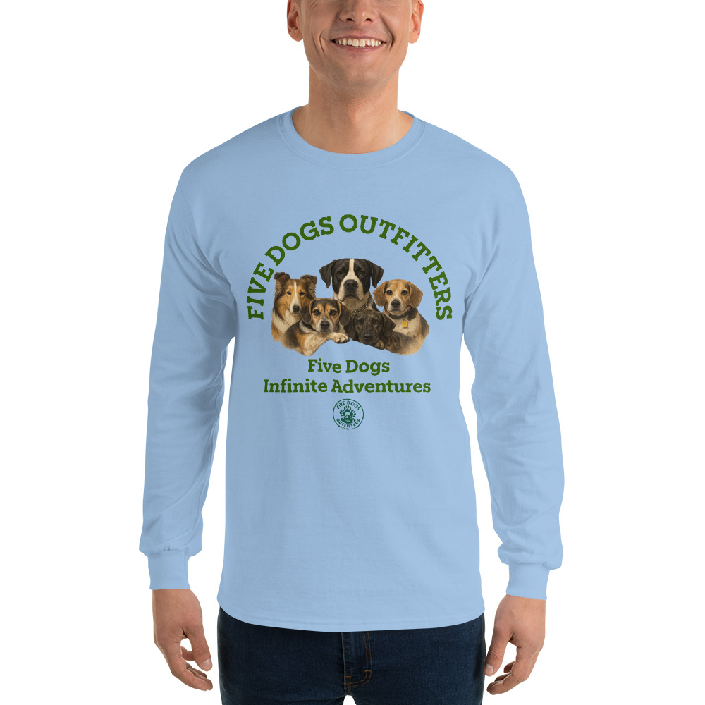 five dogs long sleeve shirt