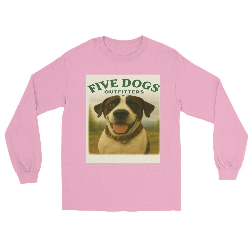 bo run wild live loyal men’s long sleeve shirt