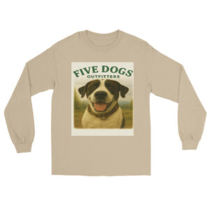 bo run wild live loyal men’s long sleeve shirt