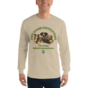 five dogs long sleeve shirt