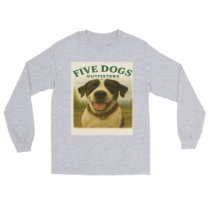 bo run wild live loyal men’s long sleeve shirt