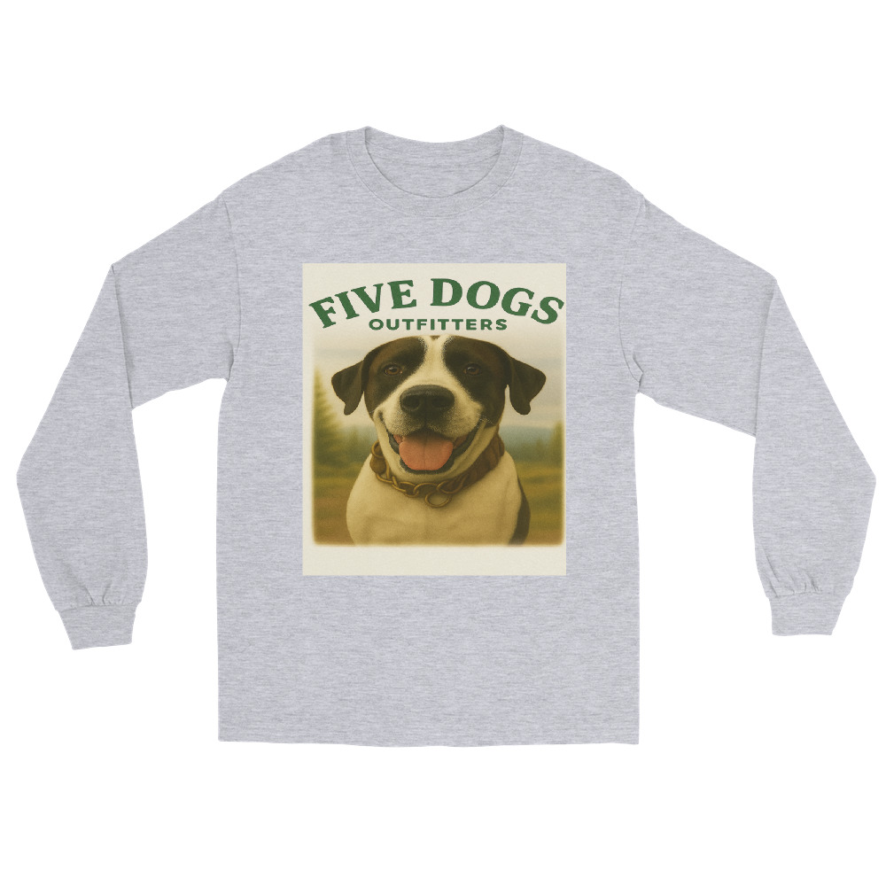 bo run wild live loyal men’s long sleeve shirt