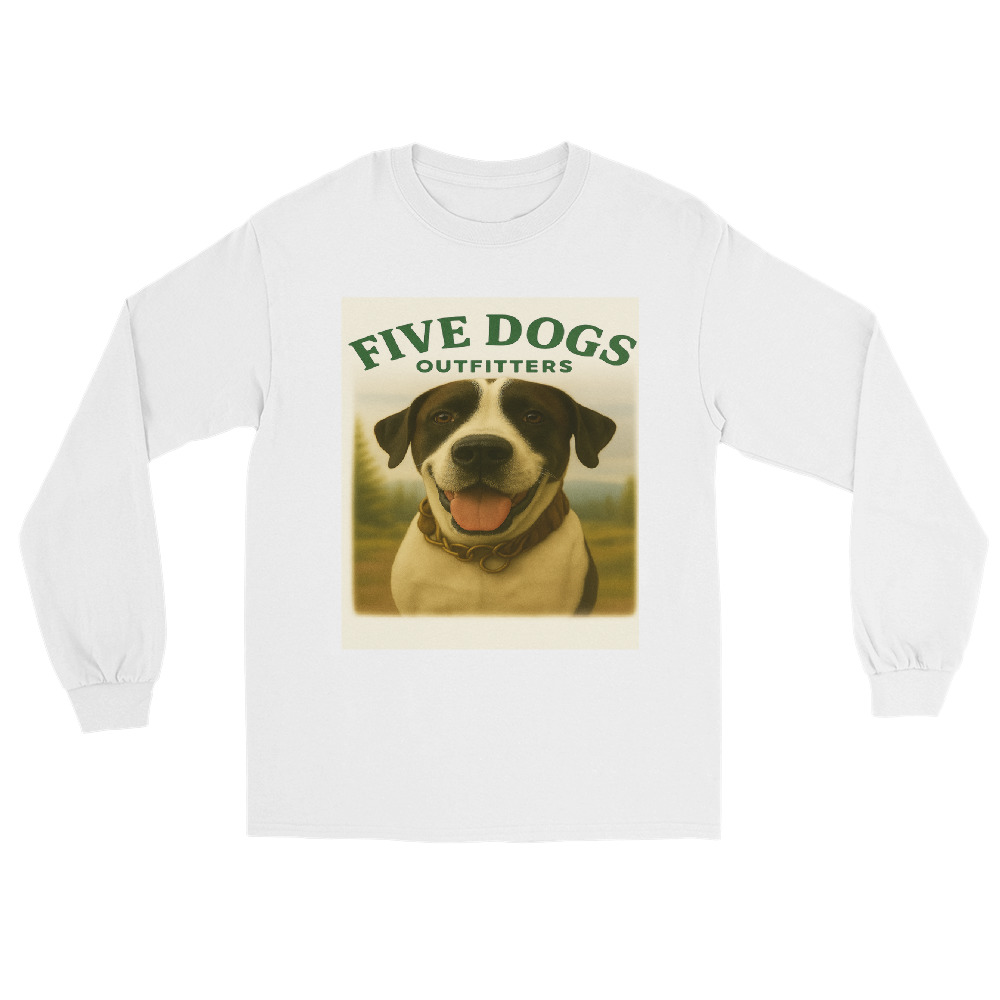 bo run wild live loyal men’s long sleeve shirt