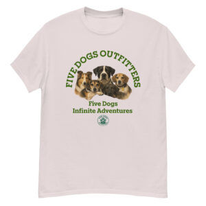 five dogs unisex classic tee