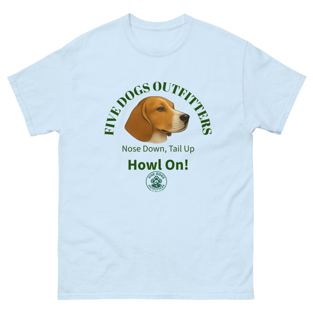 howl on unisex classic tee
