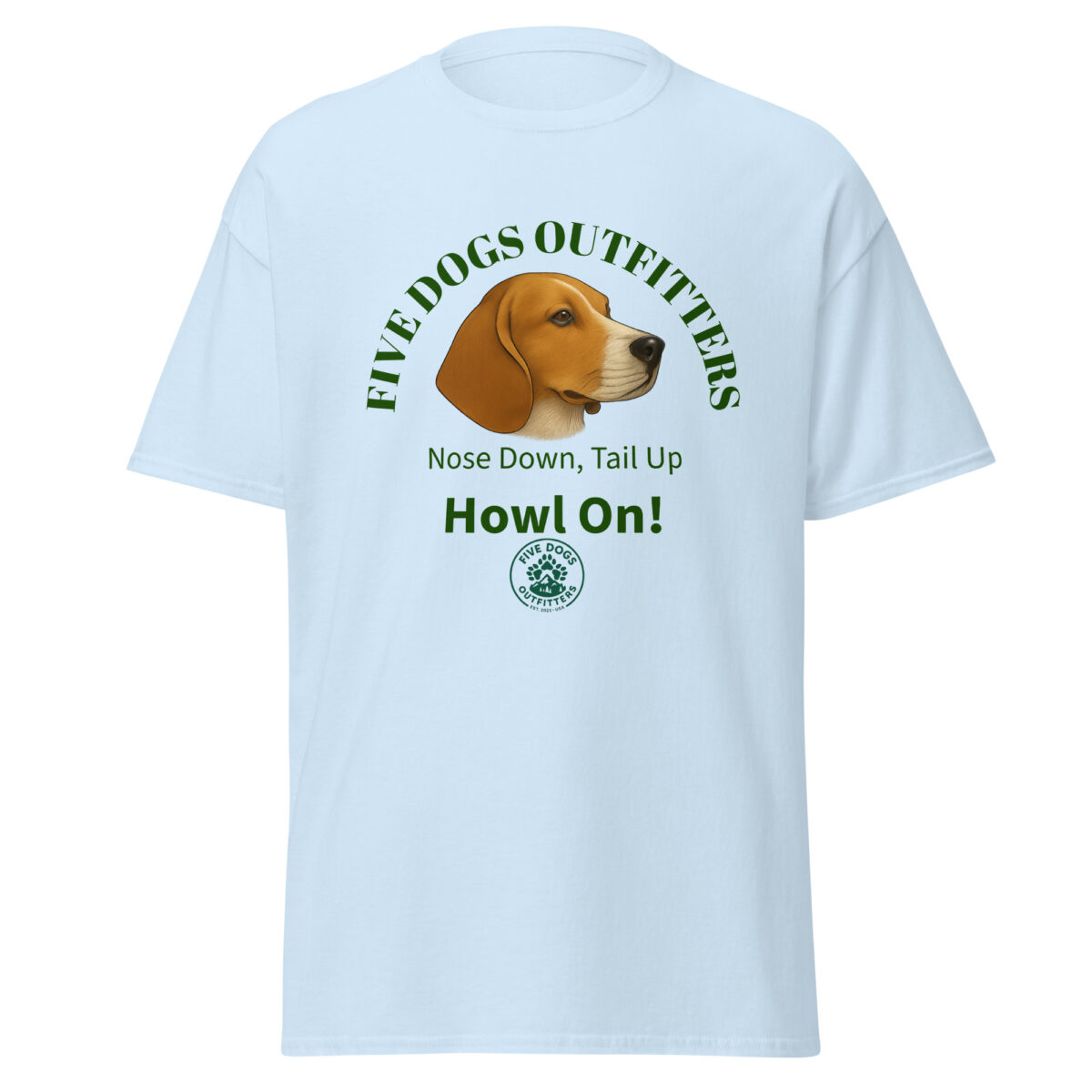 howl on unisex classic tee