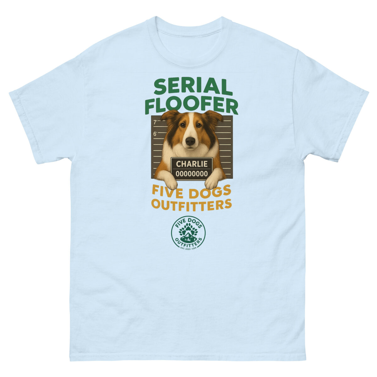 serial floofer unisex classic tee