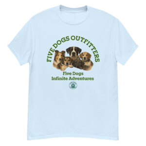 five dogs unisex classic tee