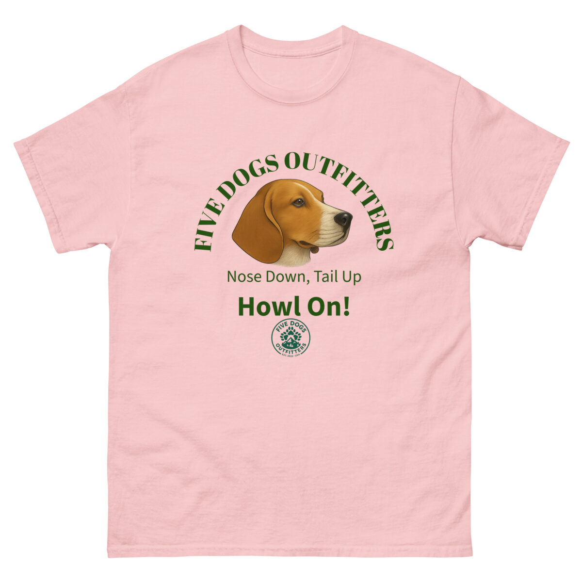 howl on unisex classic tee