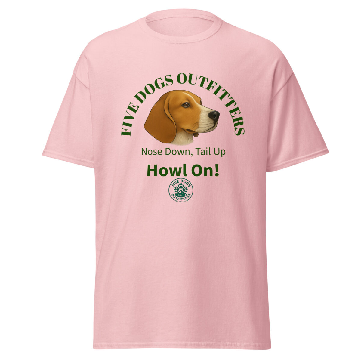 howl on unisex classic tee