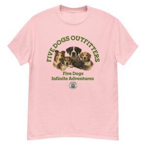 five dogs unisex classic tee