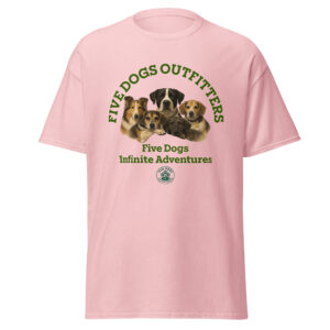 five dogs unisex classic tee