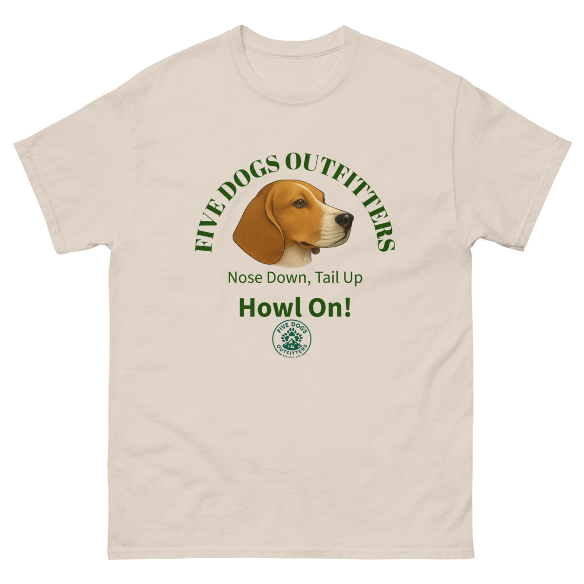 howl on unisex classic tee