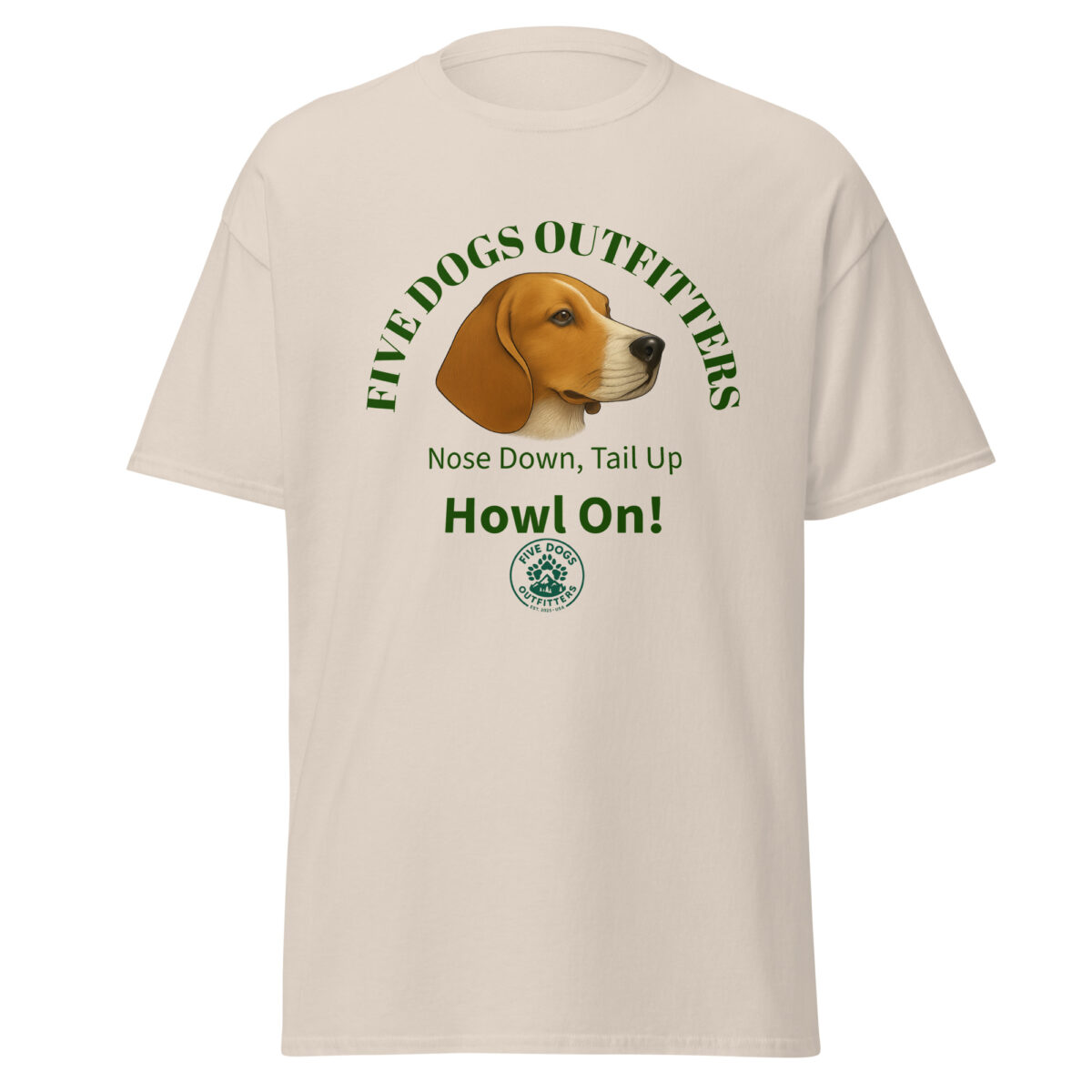 howl on unisex classic tee