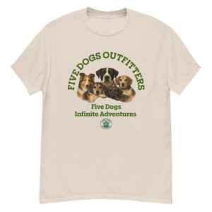 five dogs unisex classic tee