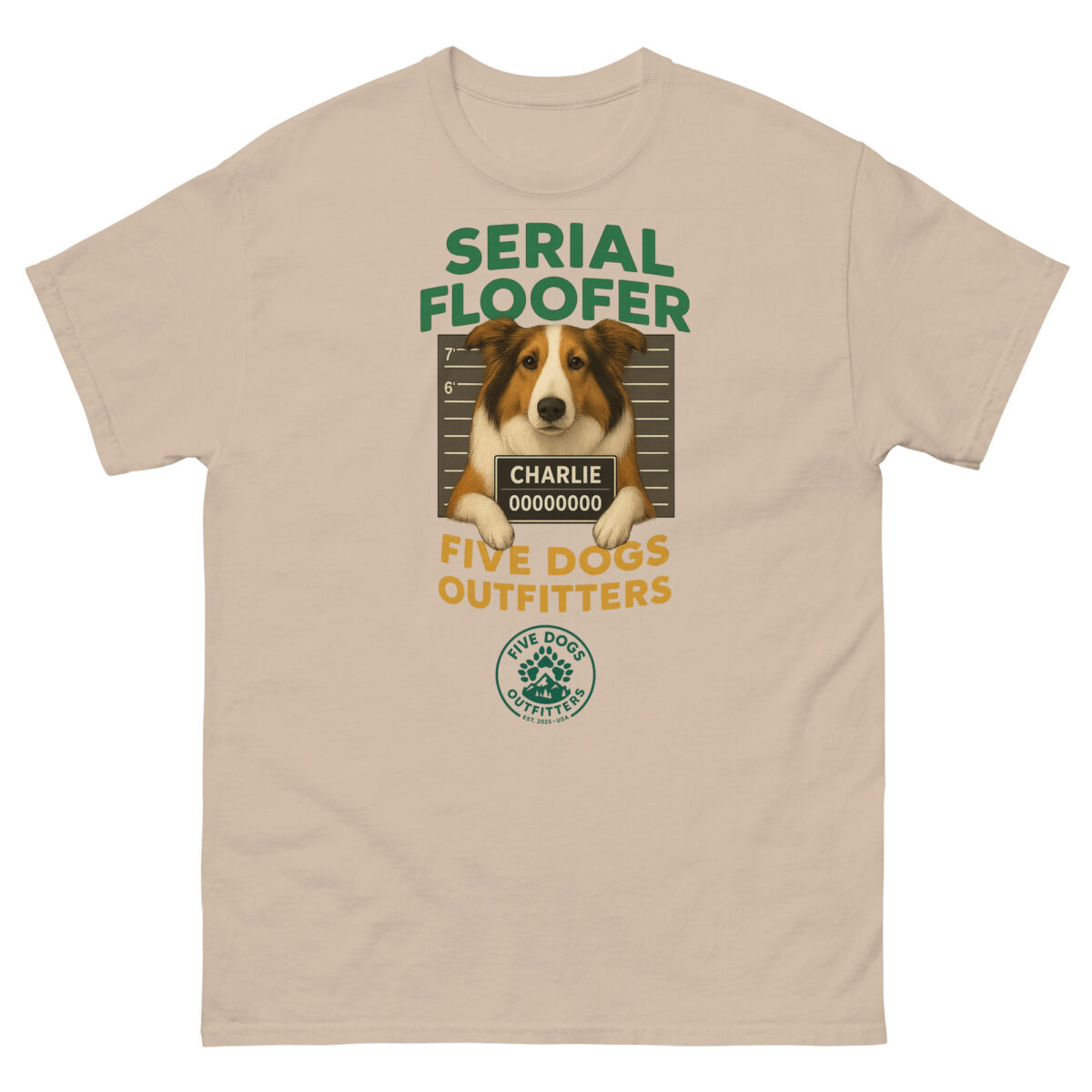 serial floofer unisex classic tee