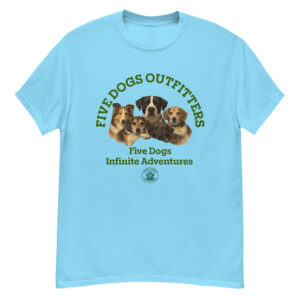 five dogs unisex classic tee