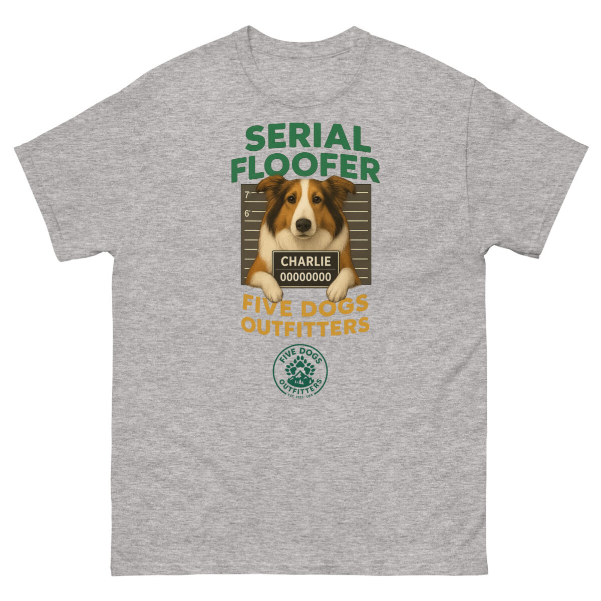 serial floofer unisex classic tee
