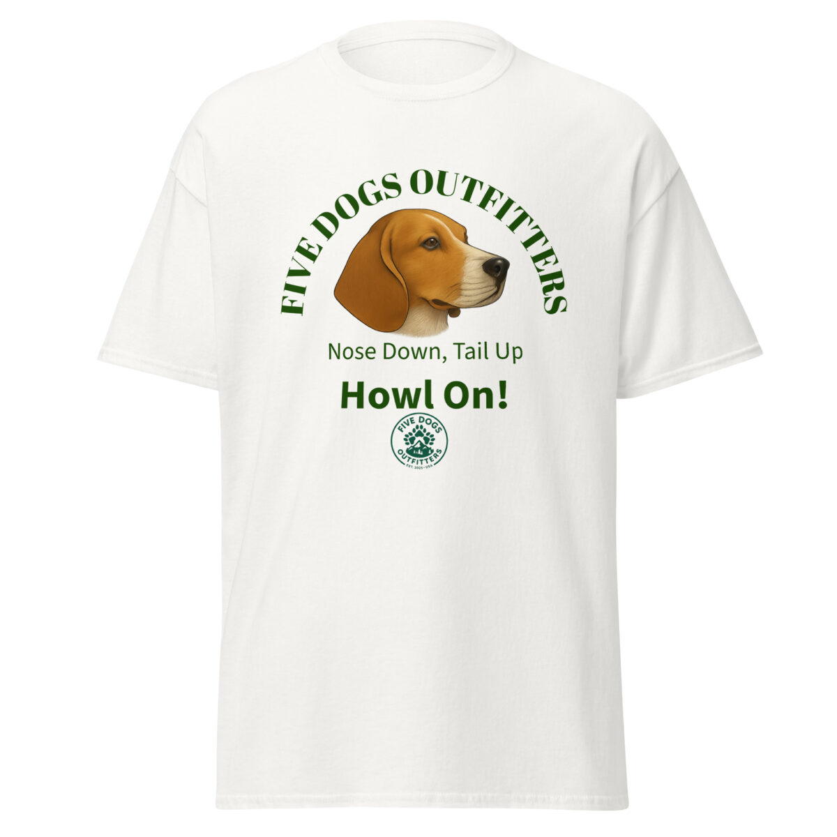 howl on unisex classic tee