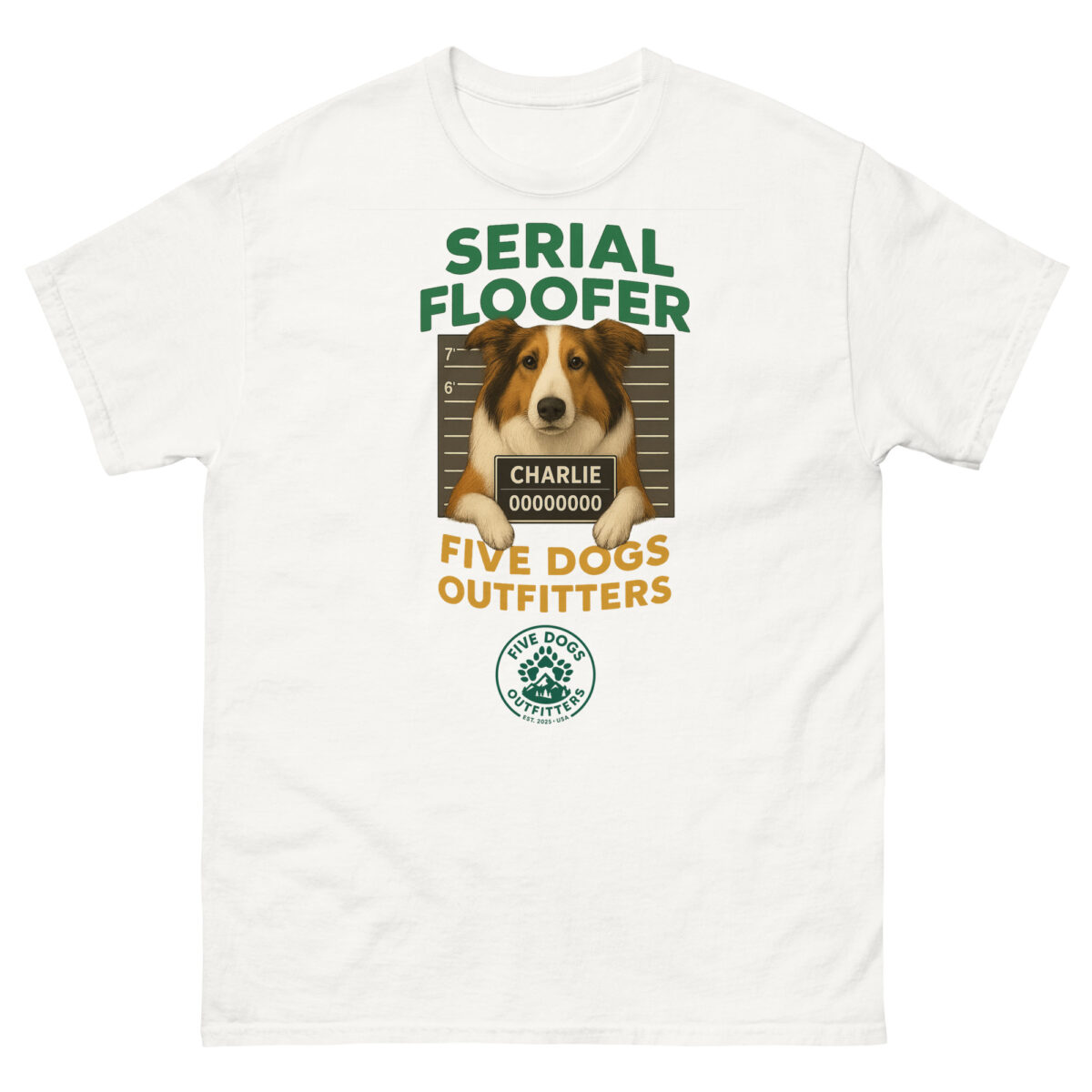 serial floofer unisex classic tee