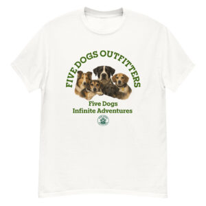 five dogs unisex classic tee