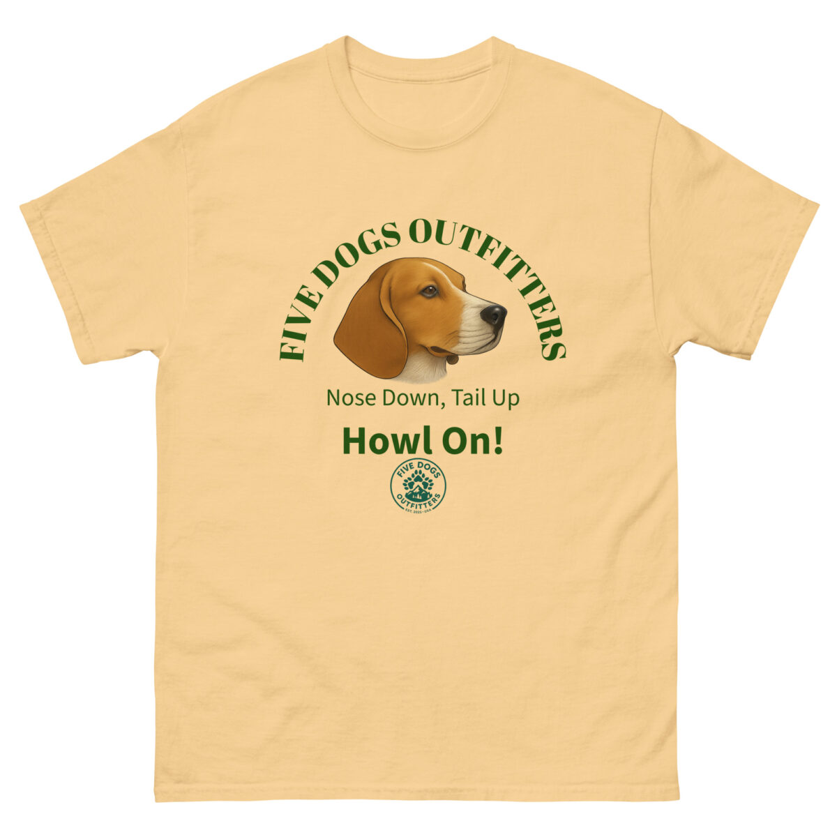 howl on unisex classic tee