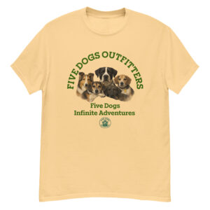 five dogs unisex classic tee